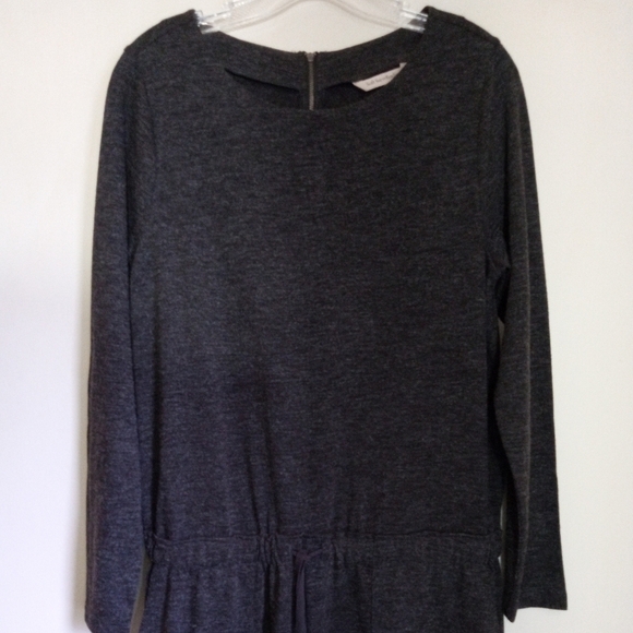 Soft Surroundings charcoal grey long sleeve jumper women's size medium - Picture 1 of 9